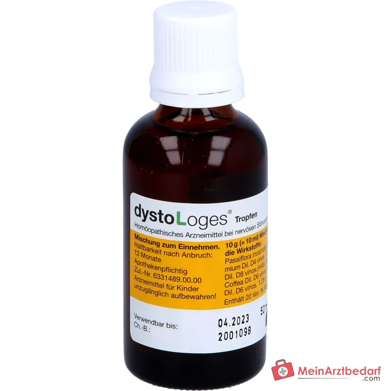 dystoLoges® Tropfen homöopathisches Arzneimittel bei Nervosität und Einschlafstörungen, 50 ml