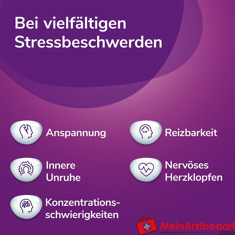 Calmalaif Baldrian Passionsblume Schwarznessel Weißdorn überzogene Tabletten 120 Stück