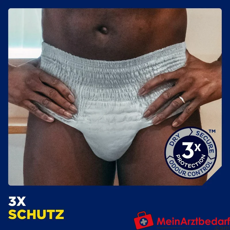 TENA Men Active Fit Pants Normal Einweg-Unterwäsche L/XL grau