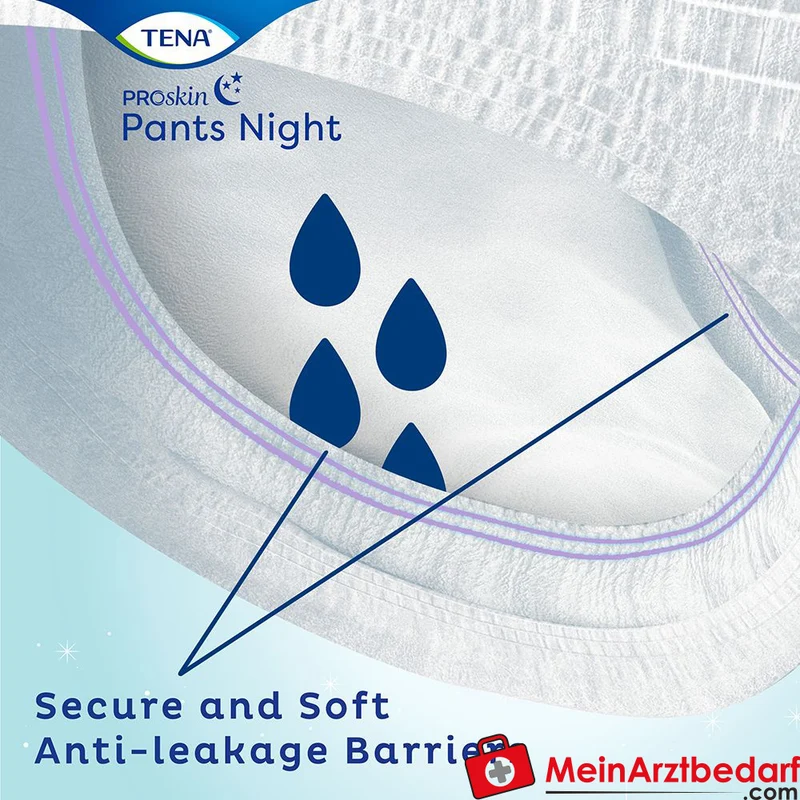 TENA Pants Night Super L Einweghosen Nachtinkontinenz Größe L