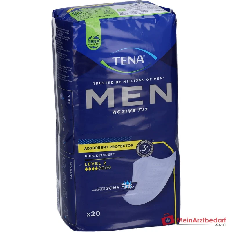 TENA Men Active Fit Level 2 Einlagen für Männer mittlere Inkontinenz