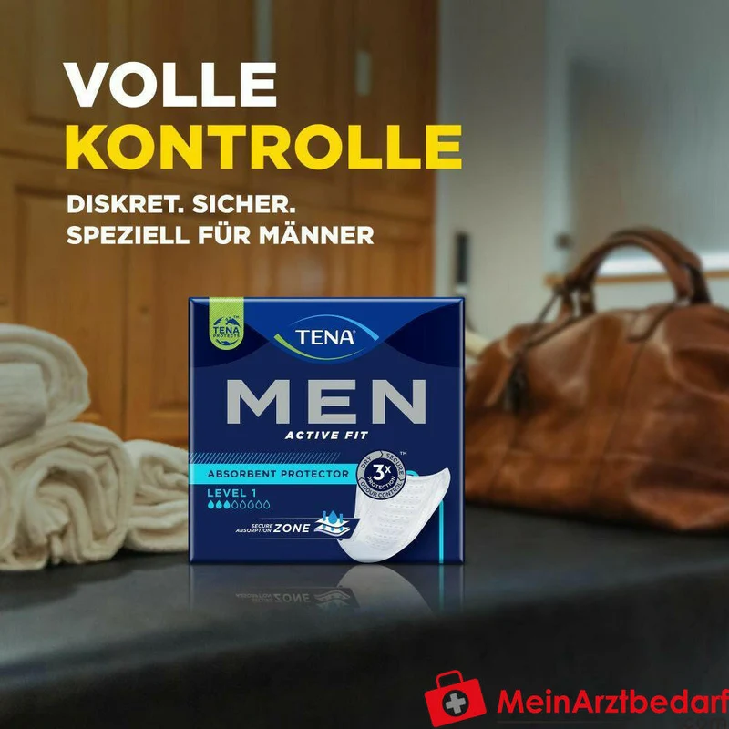 TENA Men Active Fit Level 1 Einlage für Männer einzeln verpackt