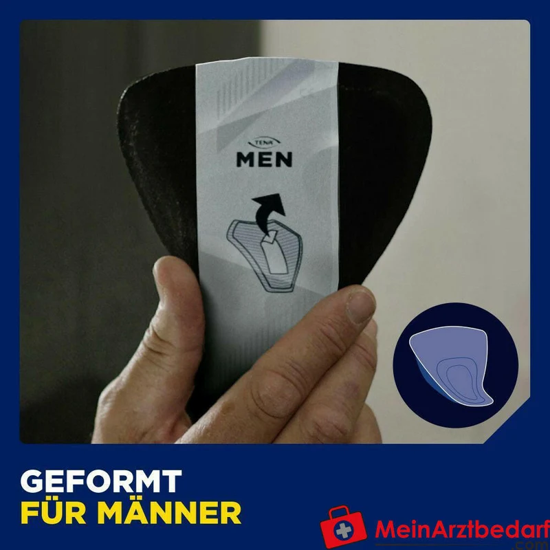 Tena Men Act Fit Level 0 Einlagen 3 mm schwarz einzeln verpackt