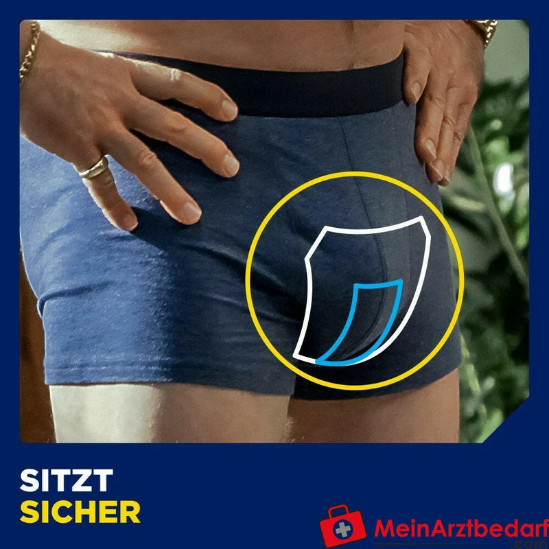 Tena Men Act Fit Level 0 Einlagen 3 mm schwarz einzeln verpackt