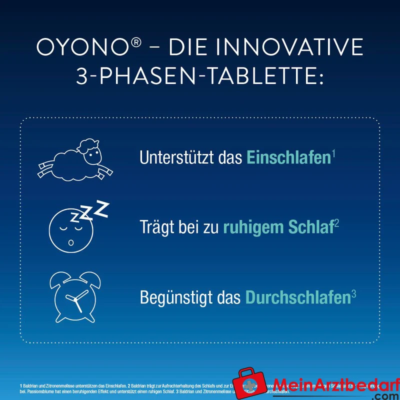 Divapharma IXXILON Melatonin / Vitamin B6 / Baldrianwurzel / Passionsblume / Weissdorn / Zitronenmelisse Tabletten, 60 St.