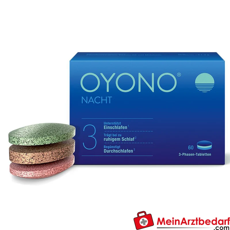Divapharma IXXILON Melatonin / Vitamin B6 / Baldrianwurzel / Passionsblume / Weissdorn / Zitronenmelisse Tabletten, 60 St.