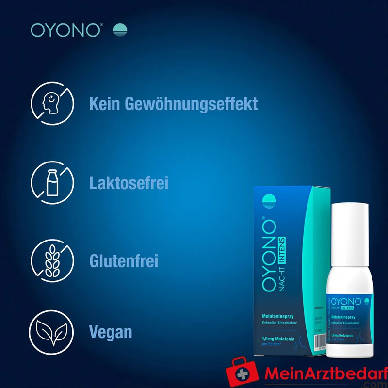 OYONO NACHT INTENS Melatonin Spray, 30 ml