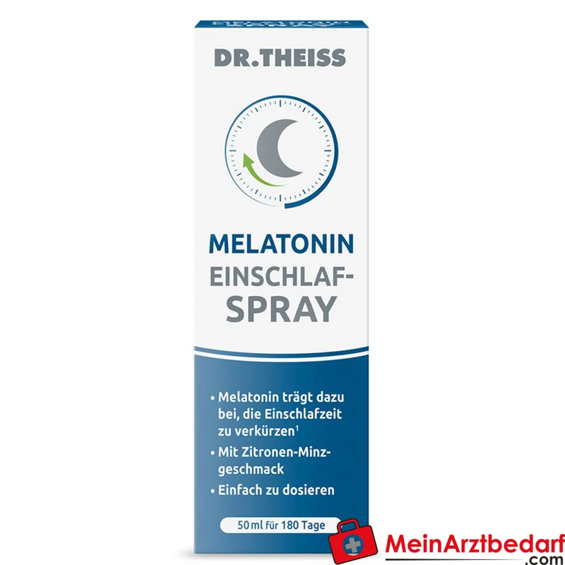 Dr. Theiss Melatonin Einschlaf-Spray Melatonin / Passionsblumenextrakt Mundspray, 50 ml