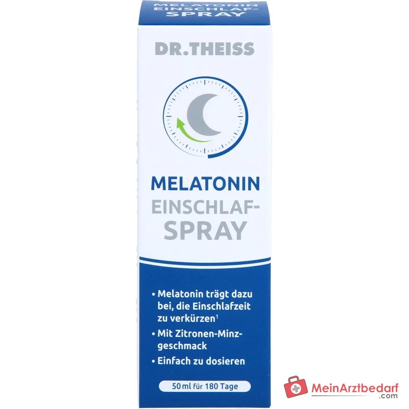 Dr. Theiss Melatonin Einschlaf-Spray Melatonin / Passionsblumenextrakt Mundspray, 50 ml