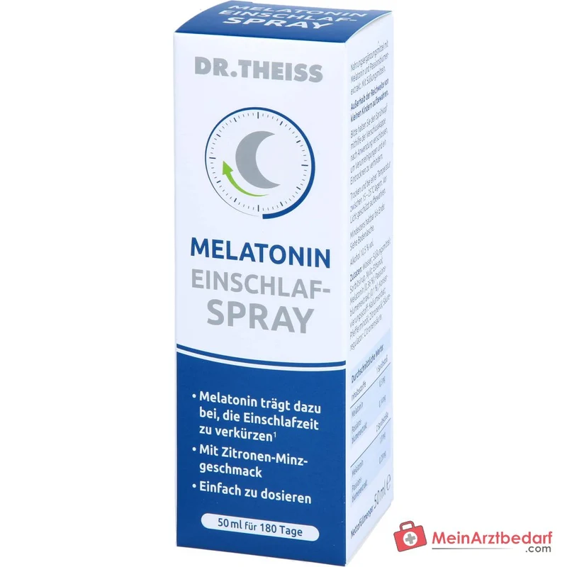Dr. Theiss Melatonin Einschlaf-Spray Melatonin / Passionsblumenextrakt Mundspray, 50 ml