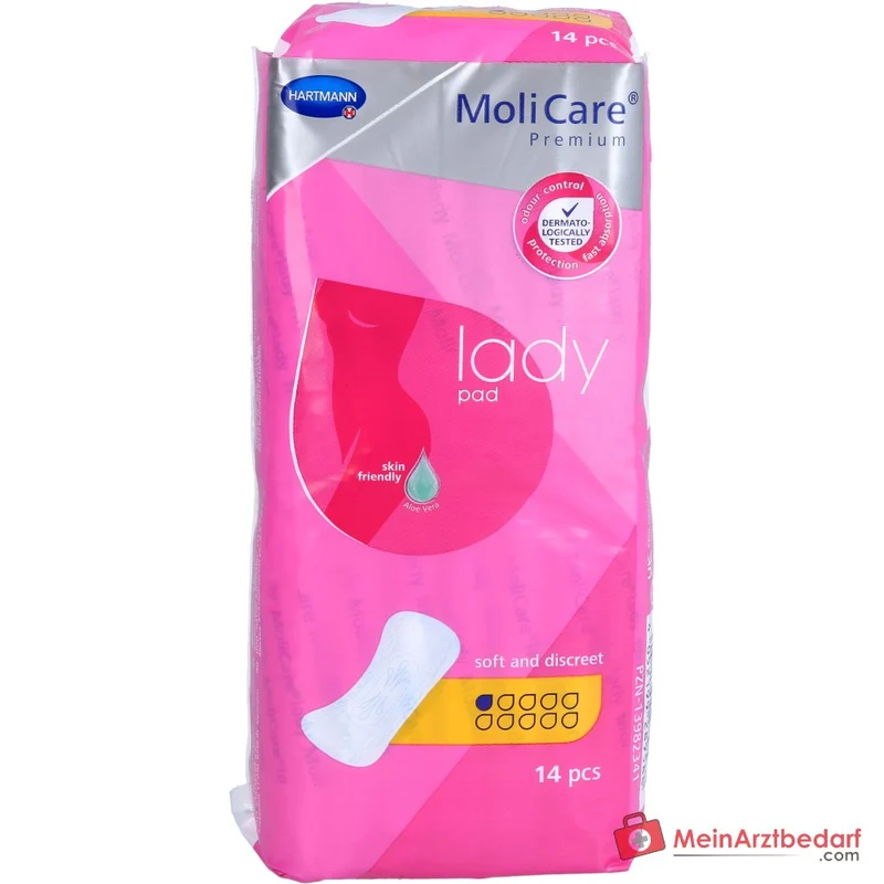HARTMANN MoliCare Premium lady pad 1 Tropfen Inkontinenzeinlagen, 168 St.
