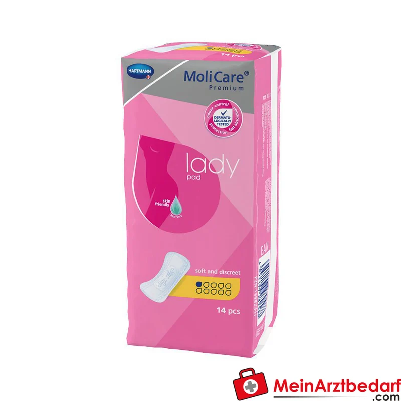 HARTMANN MoliCare Premium lady pad 1 Tropfen Inkontinenzeinlagen, 168 St.