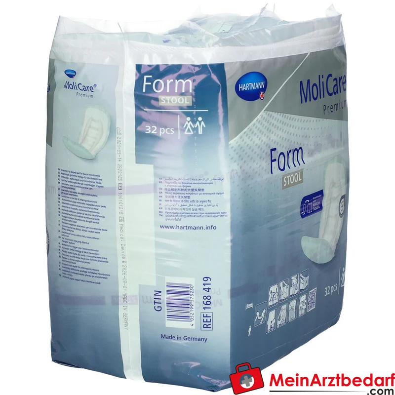 MoliCare Premium Form Stool Einlage Stuhlinkontinenz mit Auslaufschutz