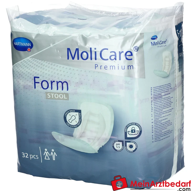 MoliCare Premium Form Stool Einlage Stuhlinkontinenz mit Auslaufschutz