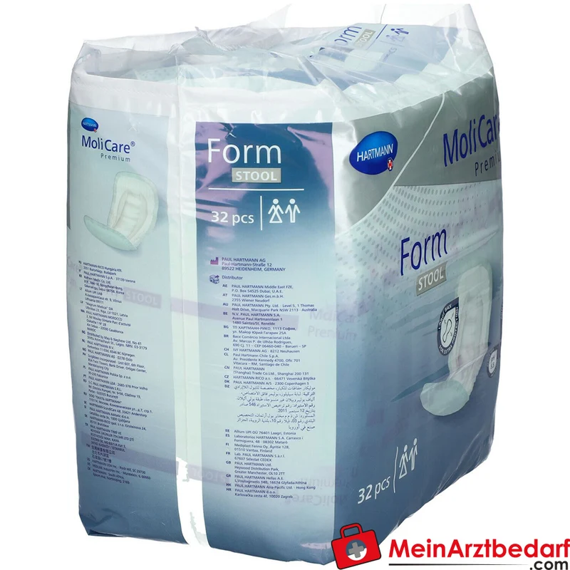 MoliCare Premium Form Stool Einlage Stuhlinkontinenz mit Auslaufschutz