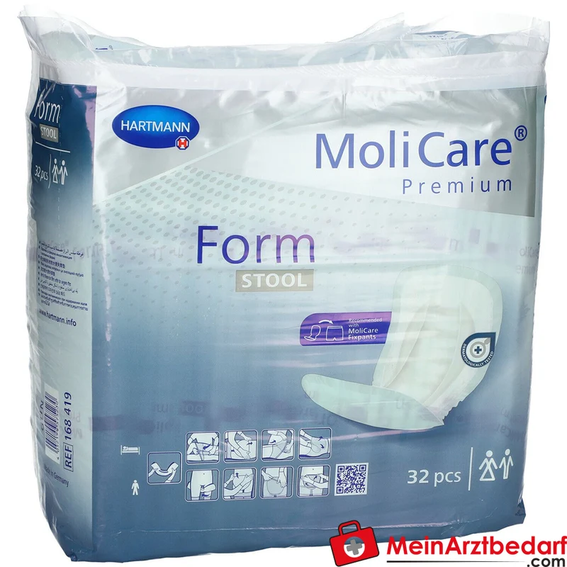 MoliCare Premium Form Stool Einlage Stuhlinkontinenz mit Auslaufschutz
