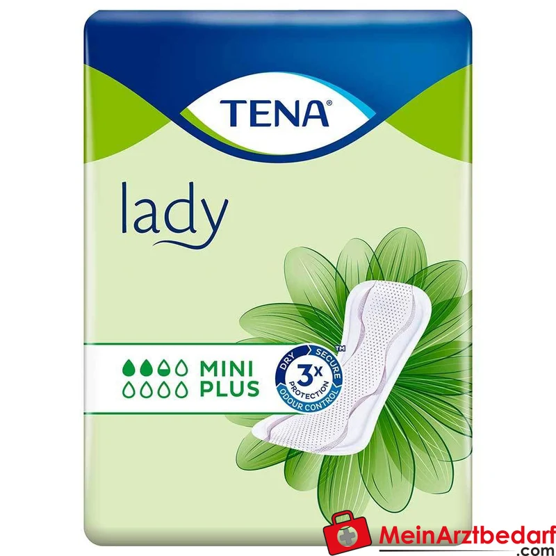 TENA Lady Mini Plus Inkontinenz-Einlagen 160 Stück (10×16)