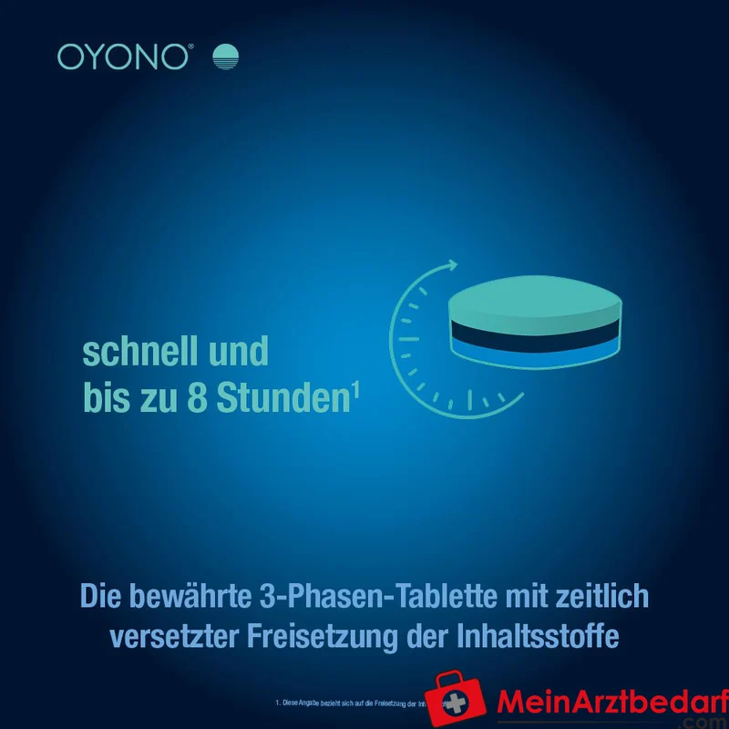 Oyono Nacht Intens Melatonin / Baldrian / Lavendel / Ashwagandha Tabletten, 60 St.