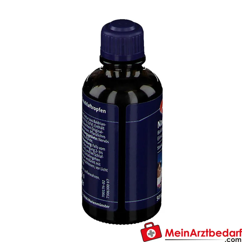 Abtei Nachtruhe Baldrian Einschlaftropfen Baldriantinktur Tropfen, 50 ml