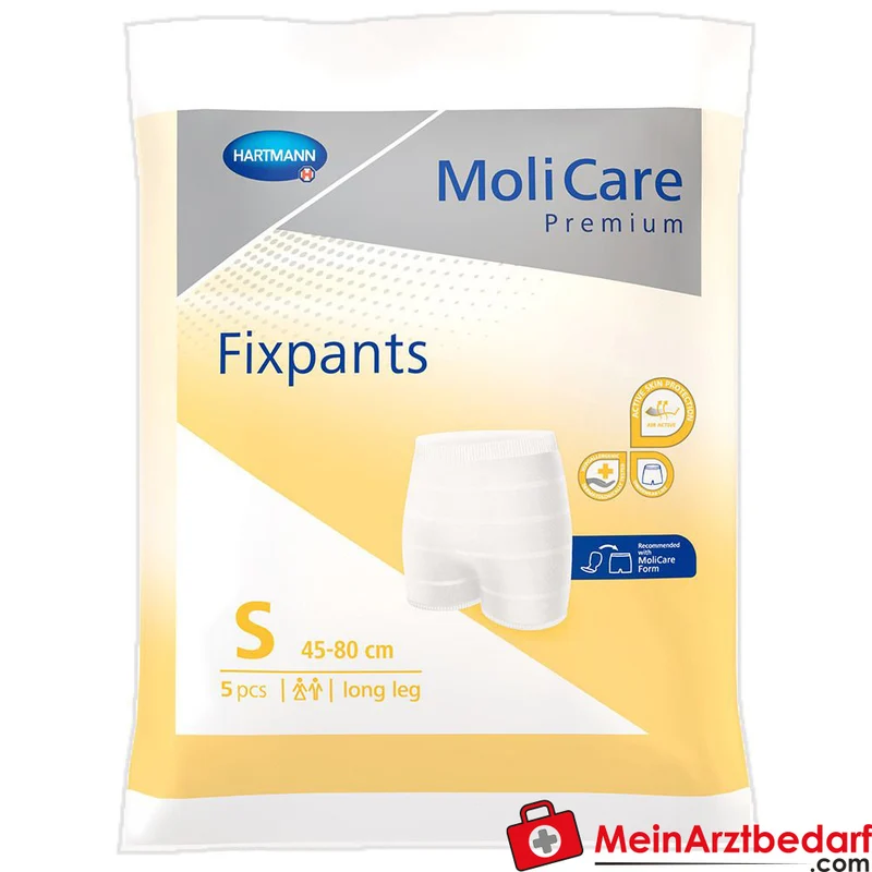 MoliCare Premium Fixpants Long Leg Fixierhose Gr. S für Inkontinenz