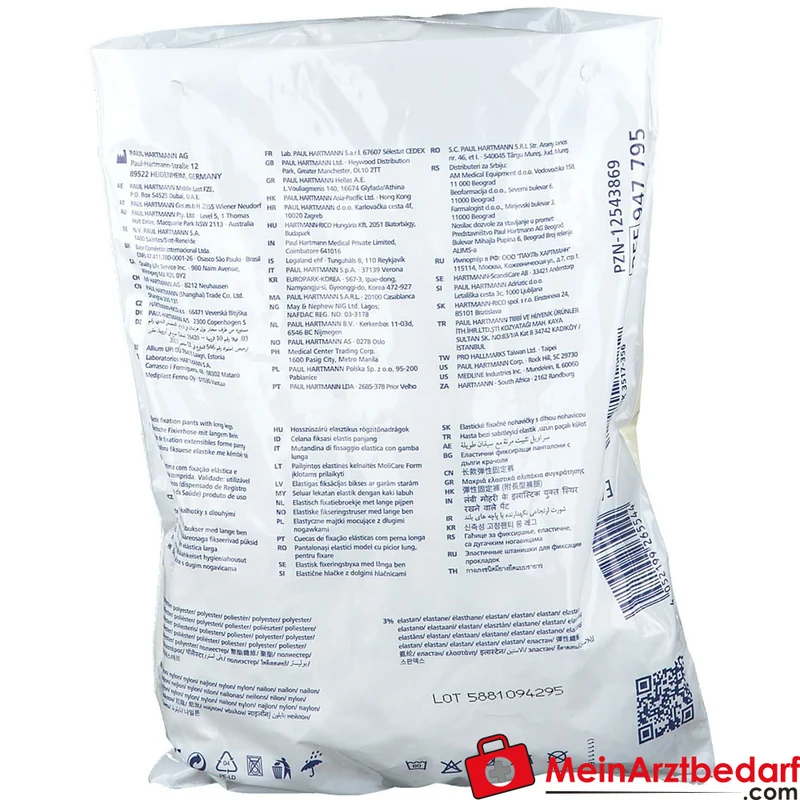 MoliCare Premium Fixpants Long Leg Fixierhose Gr. S für Inkontinenz