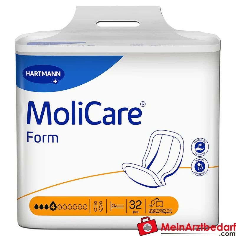MoliCare Form 4 Tropfen Inkontinenzeinlage Saugstärke 4