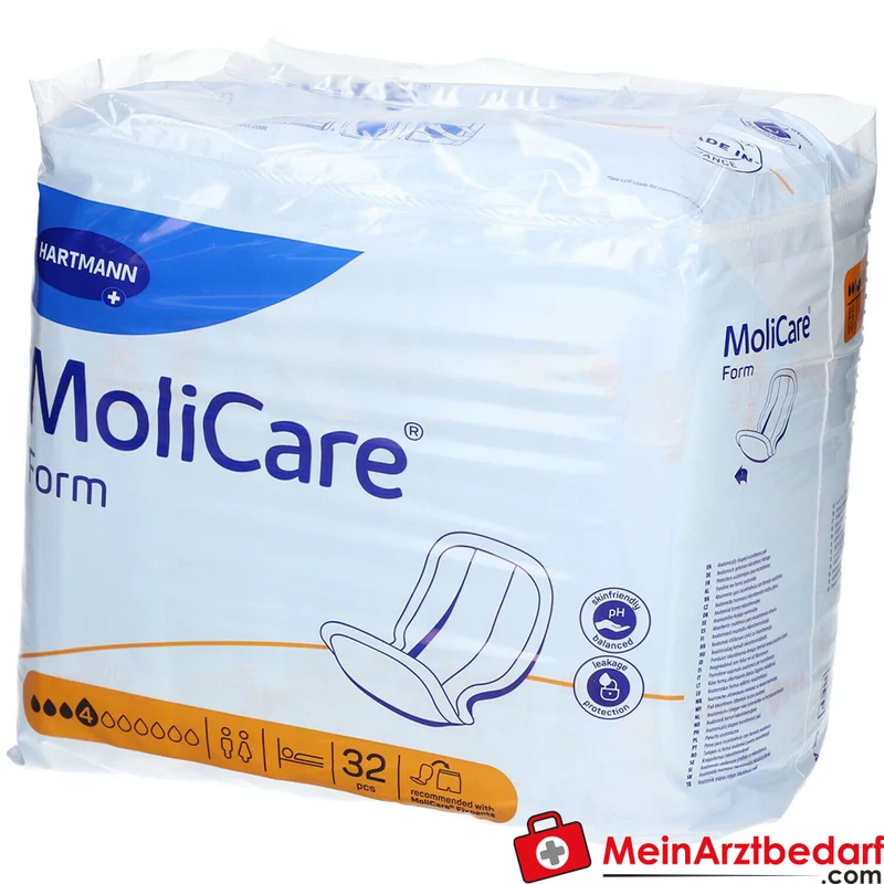 MoliCare Form 4 Tropfen Inkontinenzeinlage Saugstärke 4