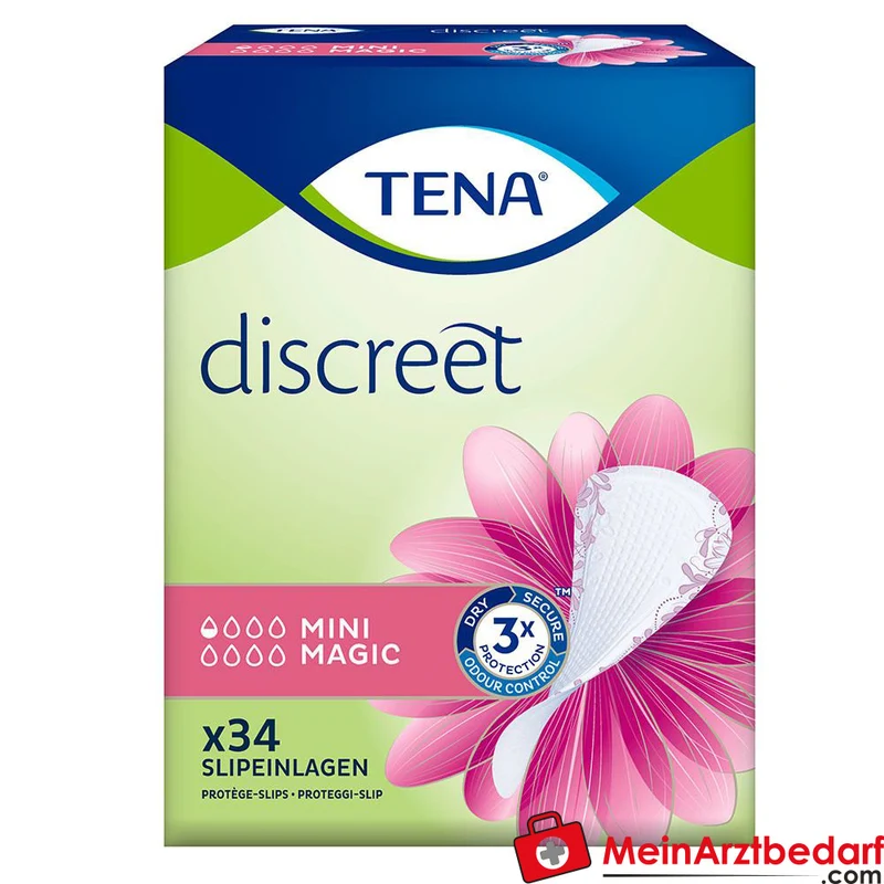 TENA Discreet Mini Magic Slipeinlagen für leichte Blasenschwäche 1 Packung