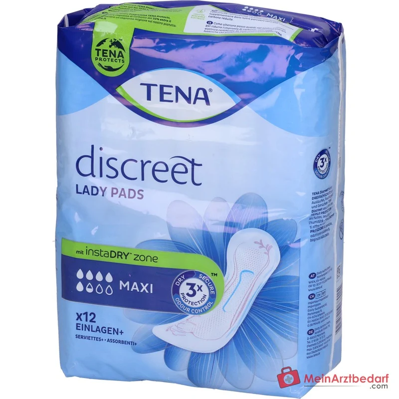 Tena Lady Discreet Maxi Inkontinenzeinlagen, 144 St.