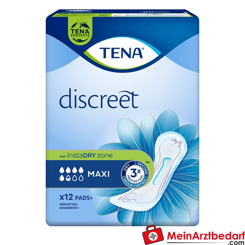 Tena Lady Discreet Maxi Inkontinenzeinlagen, 144 St.