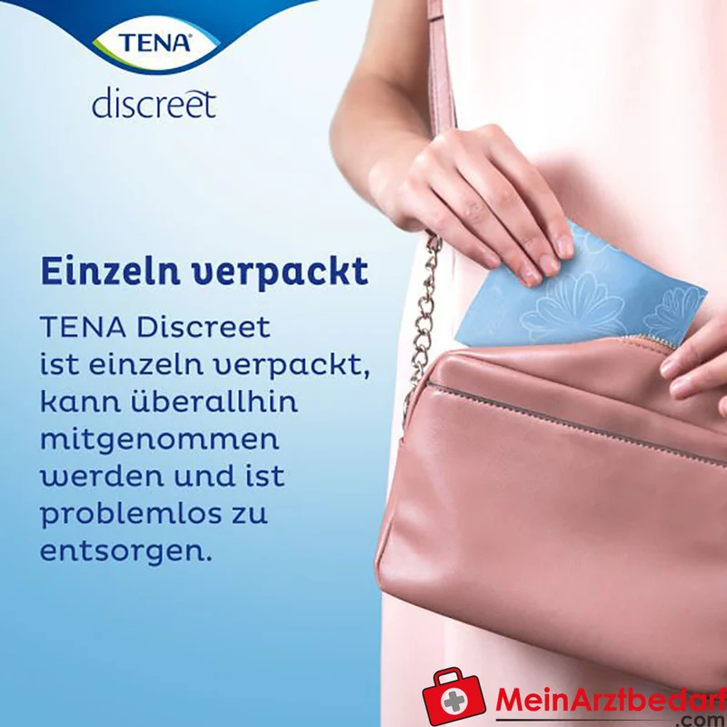 TENA Lady Discreet Extra Inkontinenz-Einlagen für Frauen, hohe Saugkraft
