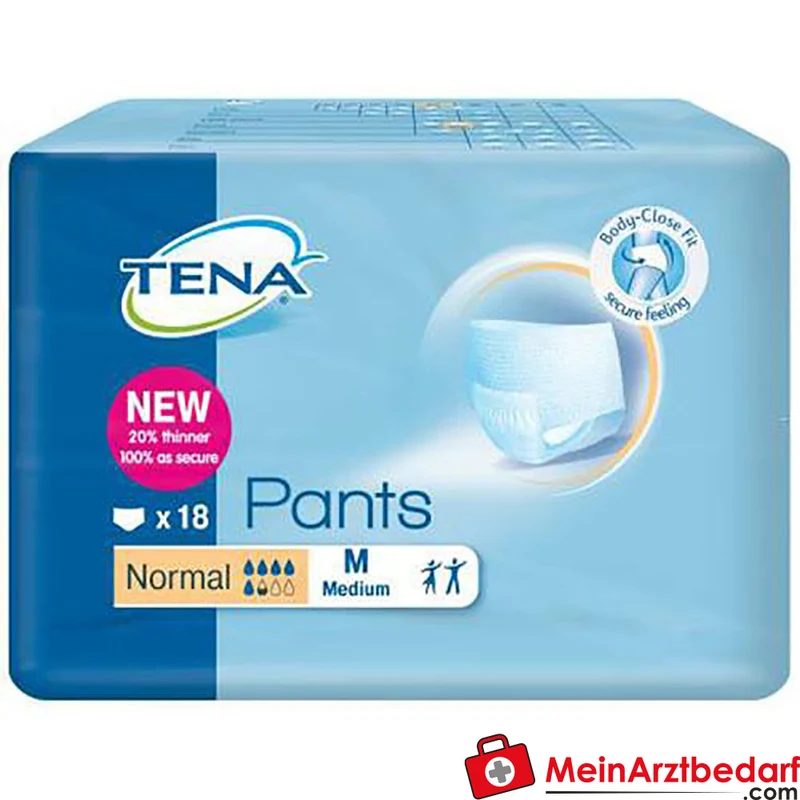 TENA Pants Normal M Einweghose für mittlere bis starke Inkontinenz, atmungsaktiv, diskret