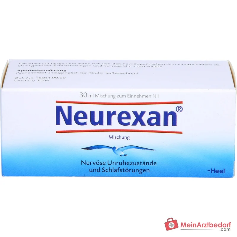 Neurexan Tropfen homöopathisches Arzneimittel bei Schlafstörungen und nervöser Unruhe, 100 ml