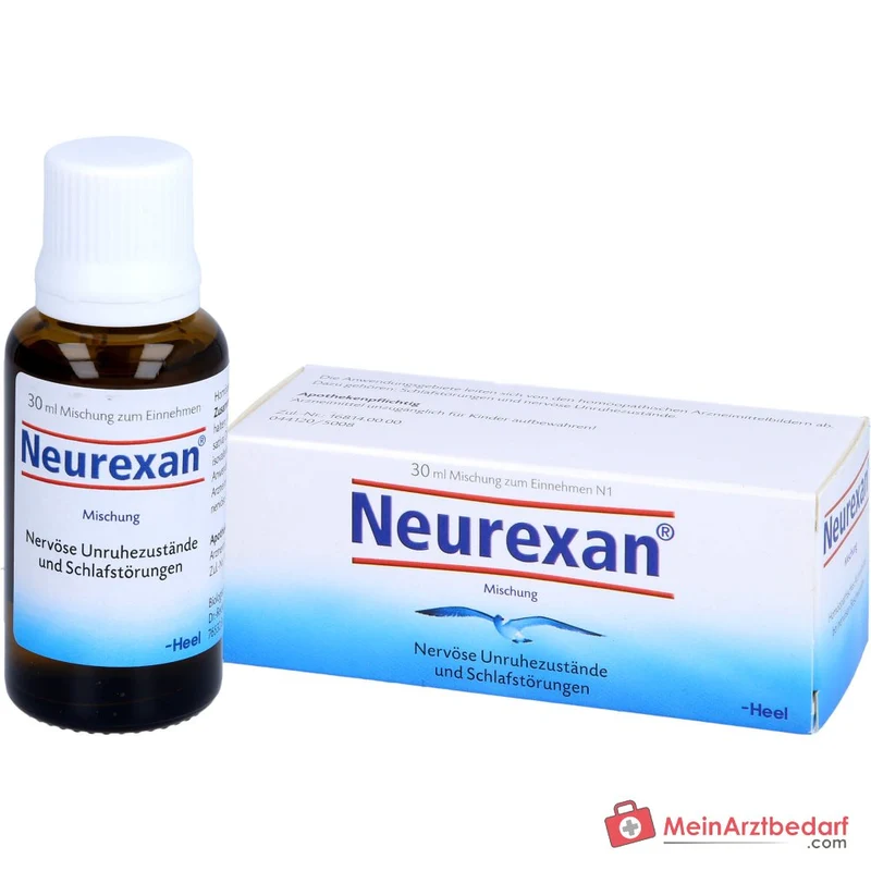 Neurexan Tropfen homöopathisches Arzneimittel bei Schlafstörungen und nervöser Unruhe, 100 ml