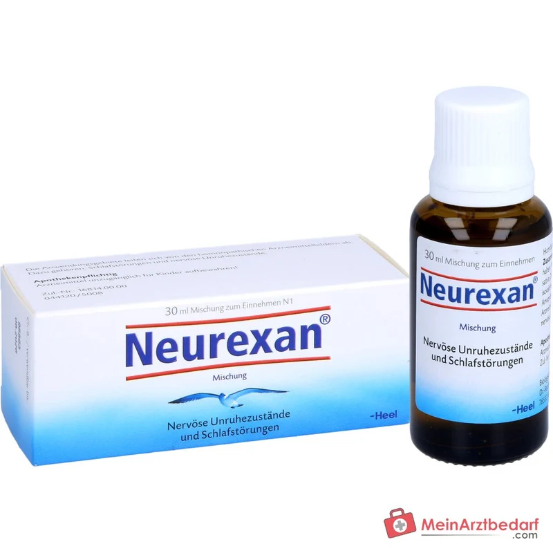 Neurexan Tropfen homöopathisches Arzneimittel bei Schlafstörungen und nervöser Unruhe, 100 ml