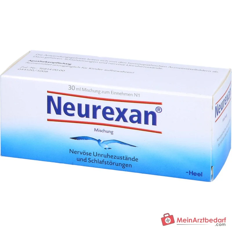 Neurexan Tropfen homöopathisches Arzneimittel bei Schlafstörungen und nervöser Unruhe, 100 ml