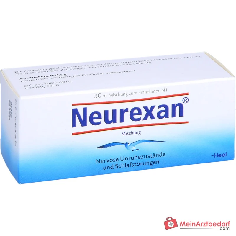 Neurexan Tropfen homöopathisches Arzneimittel bei Schlafstörungen und nervöser Unruhe, 100 ml