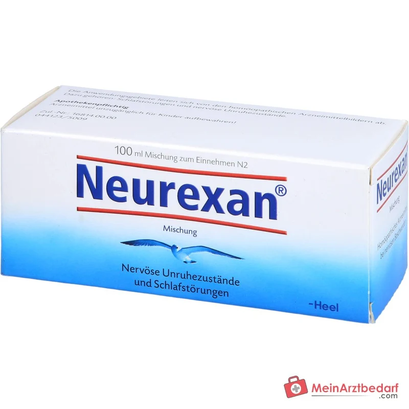 Neurexan Tropfen homöopathisches Arzneimittel bei Schlafstörungen und nervöser Unruhe, 100 ml