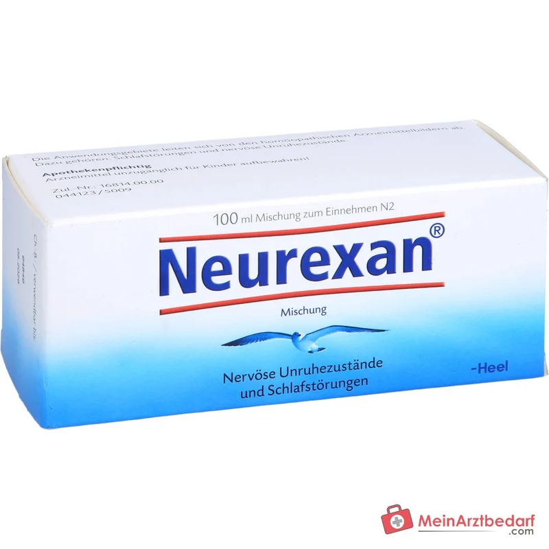 Neurexan Tropfen homöopathisches Arzneimittel bei Schlafstörungen und nervöser Unruhe, 100 ml