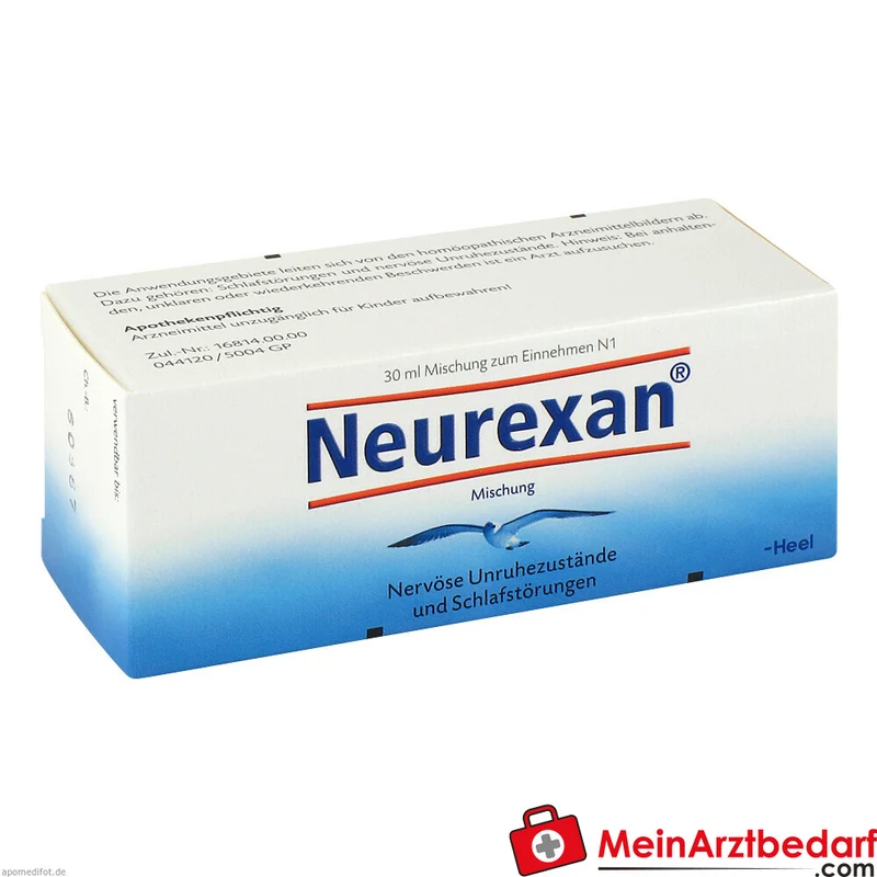 Neurexan Tropfen homöopathisches Arzneimittel bei Schlafstörungen und nervöser Unruhe, 100 ml