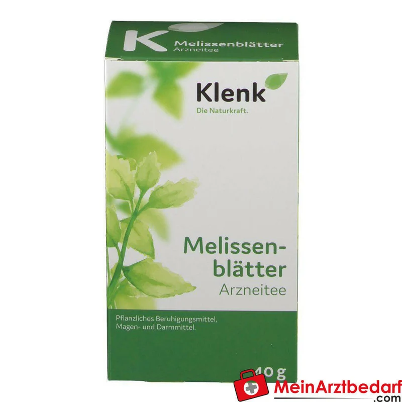 Klenk Melissenblätter Tee 1000 mg Teeaufguss
