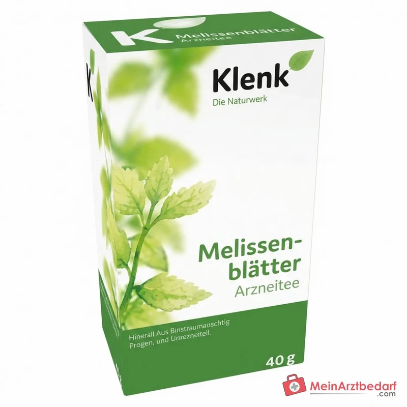 Klenk Melissenblätter Tee 1000 mg Teeaufguss