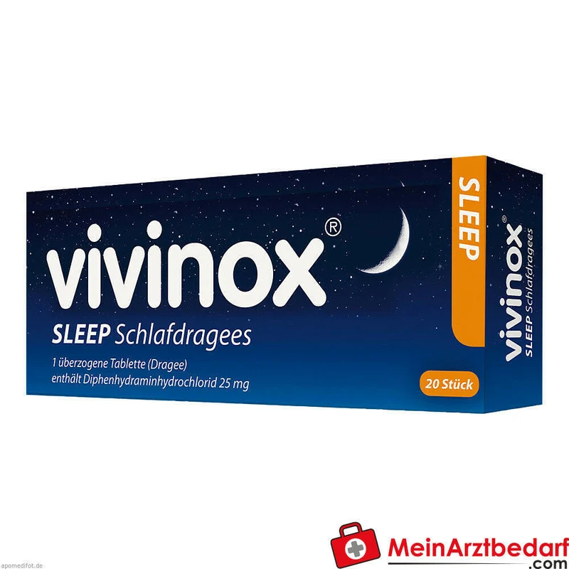 Vivinox Sleep Schlafdragees 20 Stück, 20 Stk.