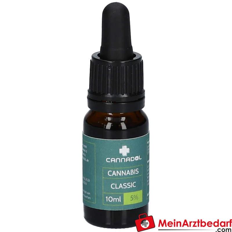 Cannadol Classic CBD Cannabidiol Hanfextrakt Tropfen 5%, 10 ml