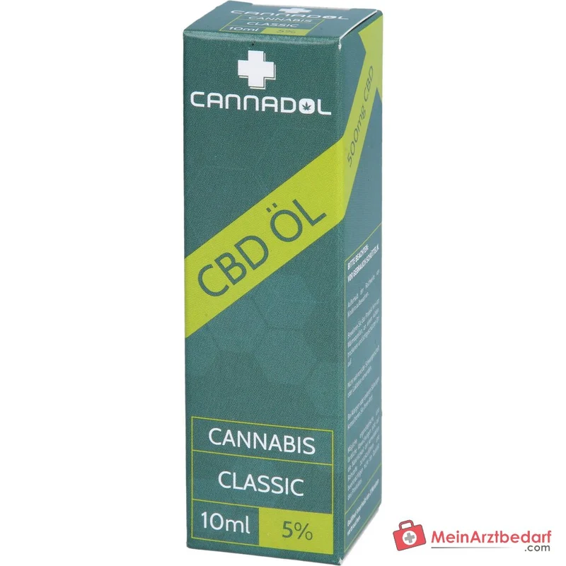 Cannadol Classic CBD Cannabidiol Hanfextrakt Tropfen 5%, 10 ml