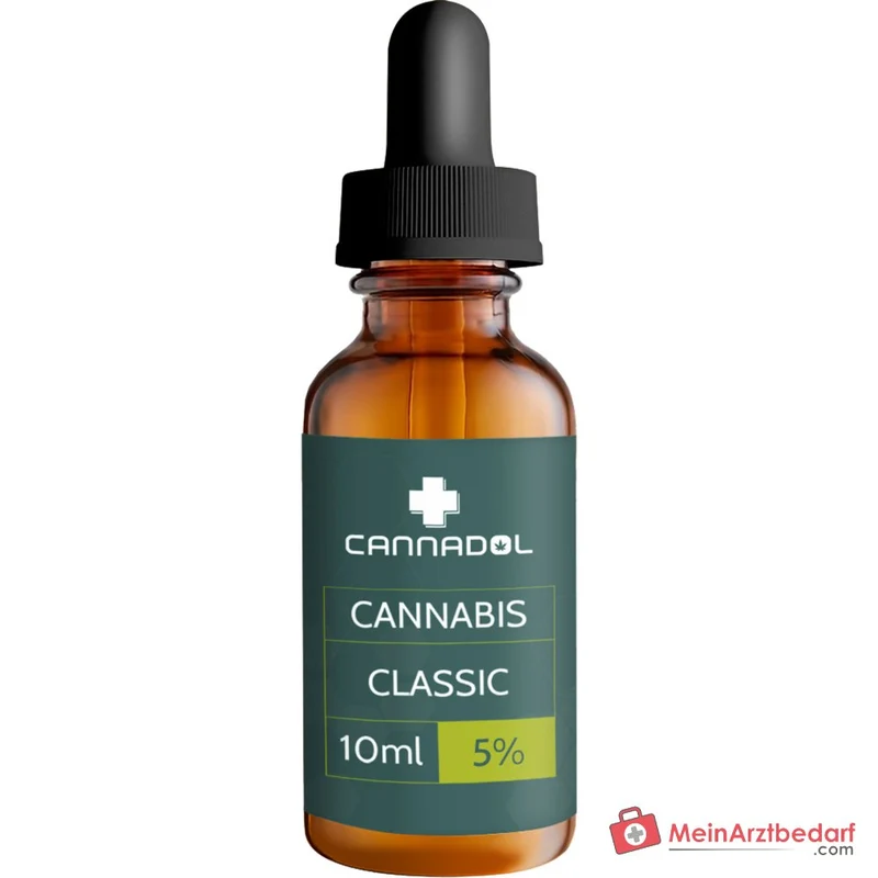 Cannadol Classic CBD Cannabidiol Hanfextrakt Tropfen 5%, 10 ml