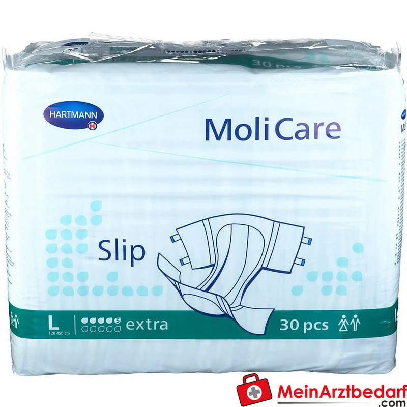 MoliCare Slip extra Gr. L (120–150 cm) Inkontinenz-Slip, 3‑lagiger Saugkern