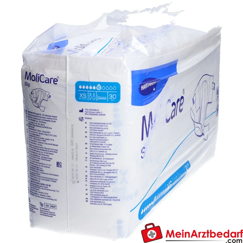 MoliCare Slip Einlage XS für leichte bis mittlere Inkontinenz