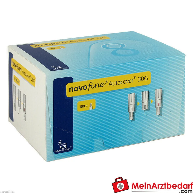 NovoFine Autocover 8 mm 30G Injektionsnadeln 100 Stück