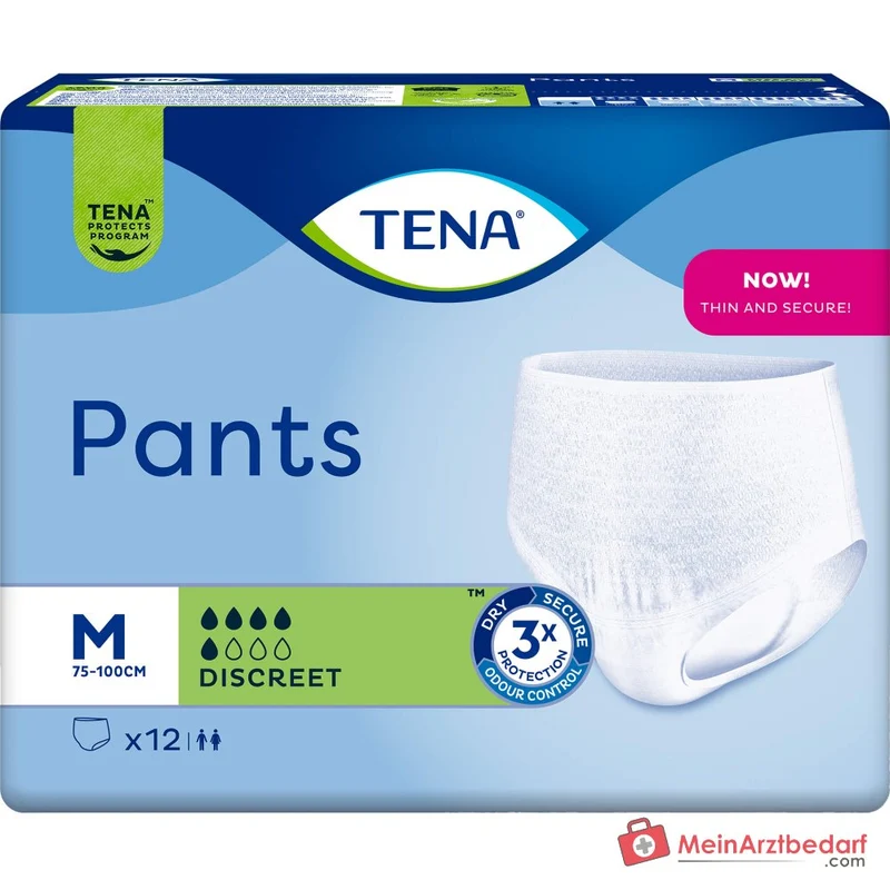 TENA Pants Discreet Einweghose Gr. M für mittlere Blasenschwäche